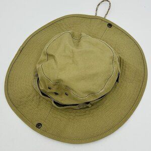 Swiss Tech Performance Gear Sun Bucket Boonie Fishing Hat Khaki Tan Safari S/M
